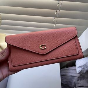 Pink Coach Wallet